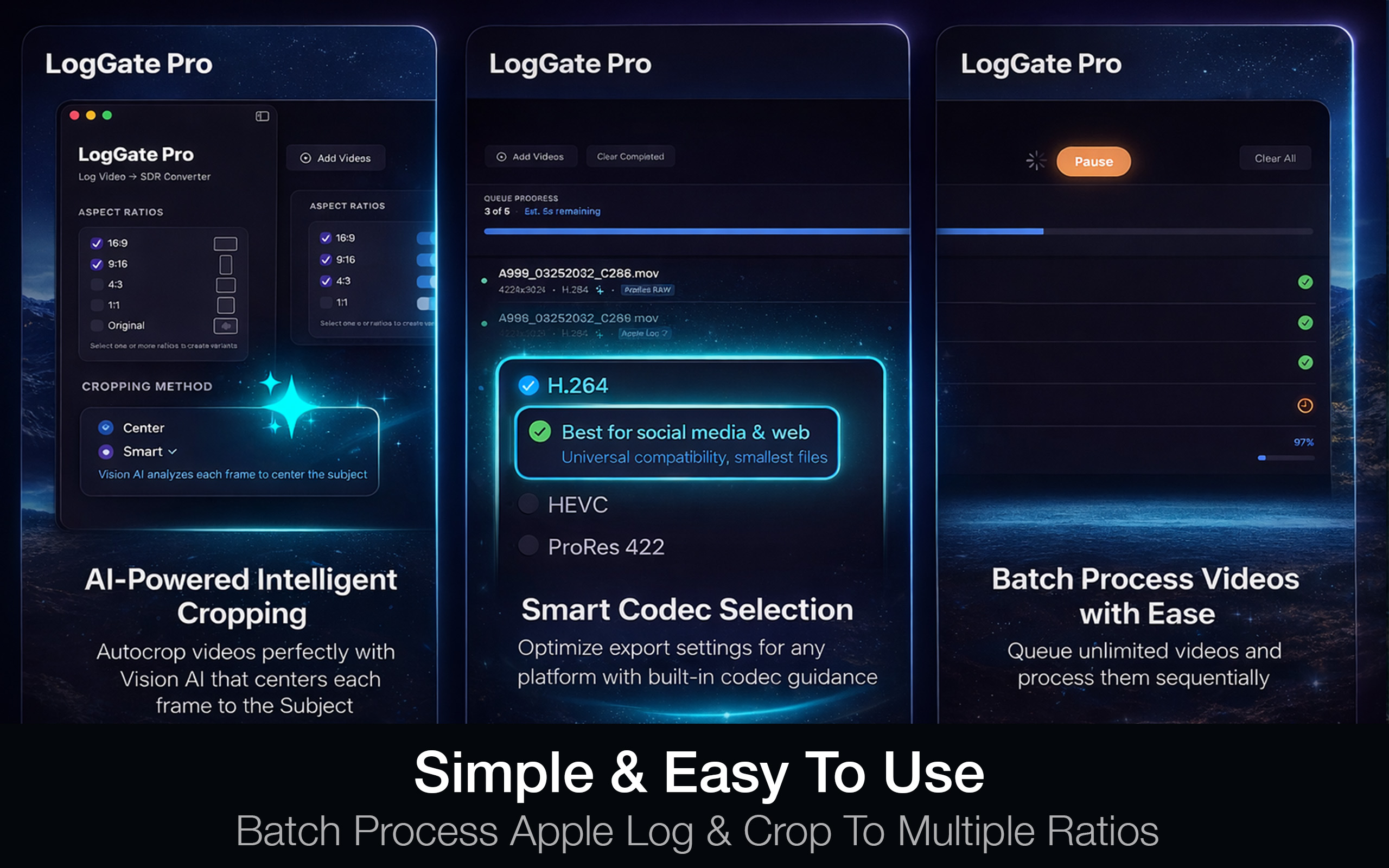 LogGate Pro - Feature Overview